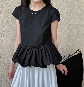 【定番商品】激安セール シンプルデザイン半袖Tシャツ ラウンドネック上品トップス 韓国風