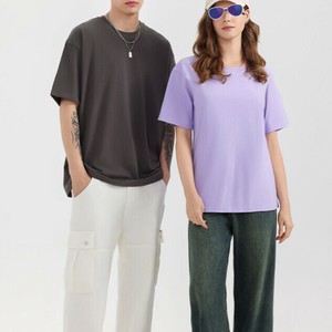 Tシャツ 半袖 ラウンドネック 無地 夏 快適 男女兼用 ファッション MBQ3099