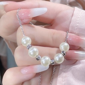 韓国　ステンレス　ネックレス ネックレス レディース　ネックレス シルバー925　メッキ ネックレス