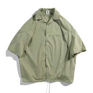 シャツ  半端袖  無地 ゆったり  快適 メンズファッション    WXB537