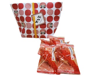 【予約販売】【法善寺あられ】※9/30受注締め※　迎春包みBOX　伊勢海老風味　35g（個包装込み）
