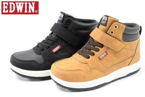 【25AW新作】【EDWIN】 ジュニア 防水ハイカットスニーカー