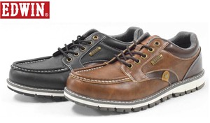 【25AW】【EDWIN】メンズ 4cm4時間防水・防滑　カジュアルスニーカー