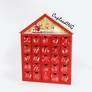 【定番商品】早い者勝ち クリスマスカウントダウンカレンダー キャンディー引き出し アクセサリー収納