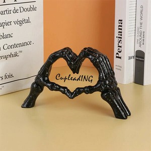 ＜人気商品＞INSスタイル テーブル装飾品 ハロウィンプレゼント 工芸品 ホラー 手骨振り子
