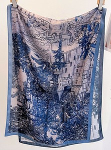 Stole Reversible Flower Unisex