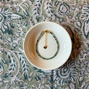天然水晶手链 绿色 手链