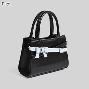 ハンドバッグ 2way ショルダーバッグ リボン PU 韓国風 カジュアル 【2025AW】 ONK4019