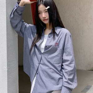 u28976トップス レディース  Tシャツ シャツ 長袖 ボーダー 2色 韓国風 2025夏秋新作