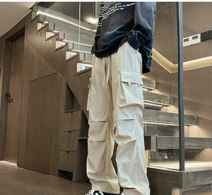 フルレングスパンツ  カーゴパンツ    無地    快適  ゆったり  メンズファッション SS2086#  WXB542