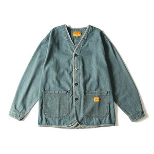 コート  アウター 長袖  デニム  無地  Vネック  メンズファッション  392-JK5384#  WXB546