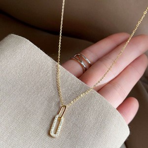 韓国　ネックレス ネックレス レディース　ネックレス シルバー925　メッキ ネックレス シルバー