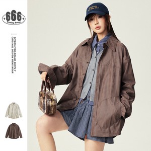 P22943  メンズ コート 長袖  2025秋新作 レトロ カジュアル 男女兼用 ジャケット 韓国風 レザーシャツ PU