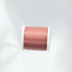 ビーズステッチ糸 50m #15 アプリコット 糸 ヒモ コード 手芸 アクセサリー ハンドメイド パーツ