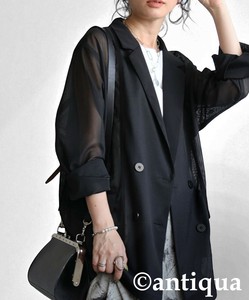 夹克 女士 长袖 薄纱 antiqua