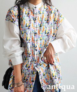 [アンティカ] ヨット柄シャツ シャツ レディース/メンズ/ユニセックス トップス 長袖 【ALL】