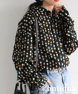 [アンティカ] 電球柄 シャツ 総柄 レディース/メンズ/ユニセックス 長袖 トップス 【ALL】
