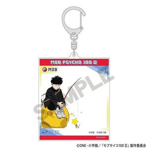 ■2025AW　先行予約■　モブサイコ100 III　SNS風アクリルキーホルダー　影山 茂夫/惑星