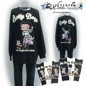 長袖BIGTシャツ　【BETTY BOOP】