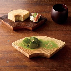 Main Plate Brown Clear Made in Japan