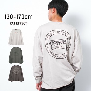 【2025秋冬】RATEFFECT CLOTHESスーパーBIGロングTシャツ トップス ロンT 長袖 ゆったり 子供服 男の子