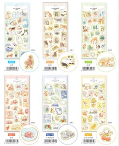 ★新商品9月中旬発売★【マインドウエイブ】ウィズアニマルズステッカー