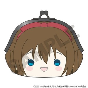 ■2025AW　先行予約■　ラブライブ！虹ヶ咲学園スクールアイドル同好会　顔型がま口　桜坂 しずく