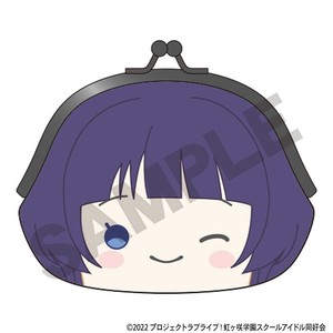 ■2025AW　先行予約■　ラブライブ！虹ヶ咲学園スクールアイドル同好会　顔型がま口　朝香 果林