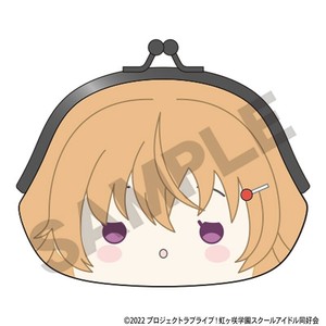 ■2025AW　先行予約■　ラブライブ！虹ヶ咲学園スクールアイドル同好会　顔型がま口　近江 彼方