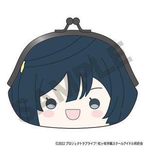 ■2025AW　先行予約■　ラブライブ！虹ヶ咲学園スクールアイドル同好会　顔型がま口　優木 せつ菜