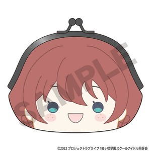 ■2025AW　先行予約■　ラブライブ！虹ヶ咲学園スクールアイドル同好会　顔型がま口　エマ・ヴェルデ