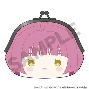 ■2025AW　先行予約■　ラブライブ！虹ヶ咲学園スクールアイドル同好会　顔型がま口　天王寺 璃奈