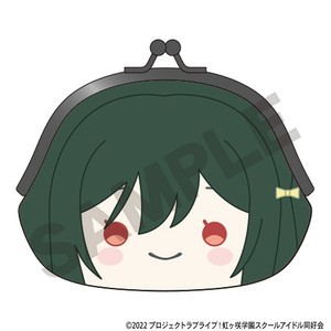 ■2025AW　先行予約■　ラブライブ！虹ヶ咲学園スクールアイドル同好会　顔型がま口　三船 栞子