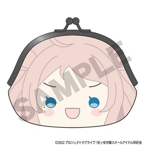 ■2025AW　先行予約■　ラブライブ！虹ヶ咲学園スクールアイドル同好会　顔型がま口　鐘 嵐珠
