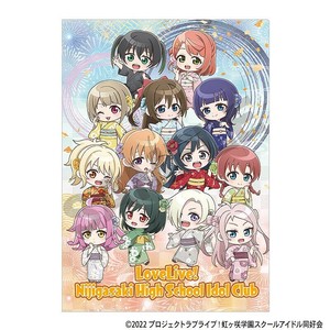 ■2025AW　先行予約■　ラブライブ！　シングルクリアファイル　夏祭り2025/ミニキャラ
