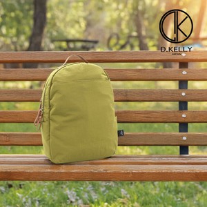 (D.KELLY)シンプルラウンドファスナーリュック