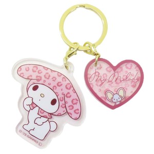 【キーホルダー】マイメロディ 2チャームキーホルダー