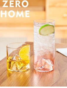 富士山風景 耐熱ガラス製 飲み物用カップ お茶・飲料用 丈夫な材質