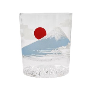 アルタ  きらめく日本のロックグラス 青富士 AR0604557