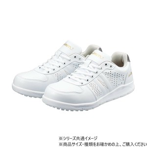 シモン プロスニーカー NS611 白静電 S 22cm 2313381