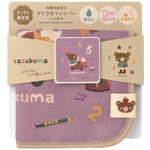 かずくま ピアノ マイクロファイバーハンカチ KK-519