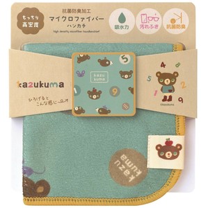 かずくま スタンプ マイクロファイバーハンカチ KK-521