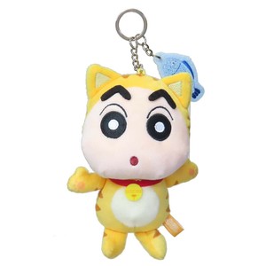 【マスコット】クレヨンしんちゃん ぬいぐるみキーリング ねこ なりきりアニマル