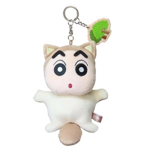 【マスコット】クレヨンしんちゃん ぬいぐるみキーリング むささび なりきりアニマル