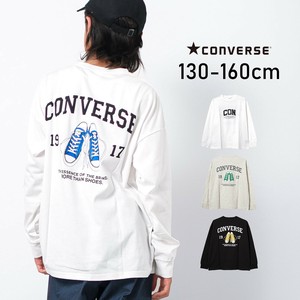 Kids' 3/4 Sleeve T-shirt CONVERSE Long T-shirt Cut-and-sew