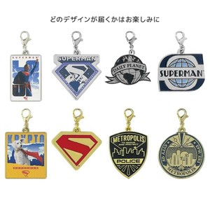 【コレクターグッズ】SUPERMAN メタルチャームコレクション 全8種の内どれか1個