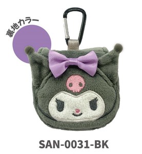 ★【9月中旬入荷予定】サンリオキャラクターズ　ぬいぐるみ　ミニミニポーチ　クロミ