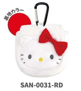 ★【9月中旬入荷予定】サンリオキャラクターズ　ぬいぐるみ　ミニミニポーチ　ハローキティ