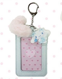 ★【9月中旬入荷予定】サンリオ　エンジェルシリーズ　パスケース　シナモロール　ブルー