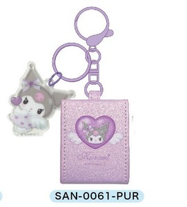 ★【9月中旬入荷予定】サンリオ　エンジェルシリーズ　ミニミラーチャーム　クロミ　パープル